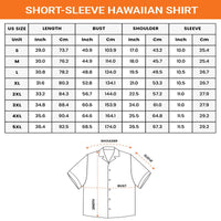 Electric Guitar Hawaiian Shirt | Music Lover All-Over Print | Lightweight Breathable Polyester | Premium Musician Gift for Men
