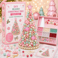 DIY Beaded Christmas Tree Craft Kit