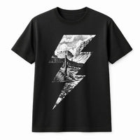 Desert Lightning T-Shirt | Western Cactus Graphic Print | 100% Soft Cotton Tee | Boho Rodeo Style Gift for Her